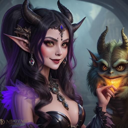 Margana And Goblin Servant