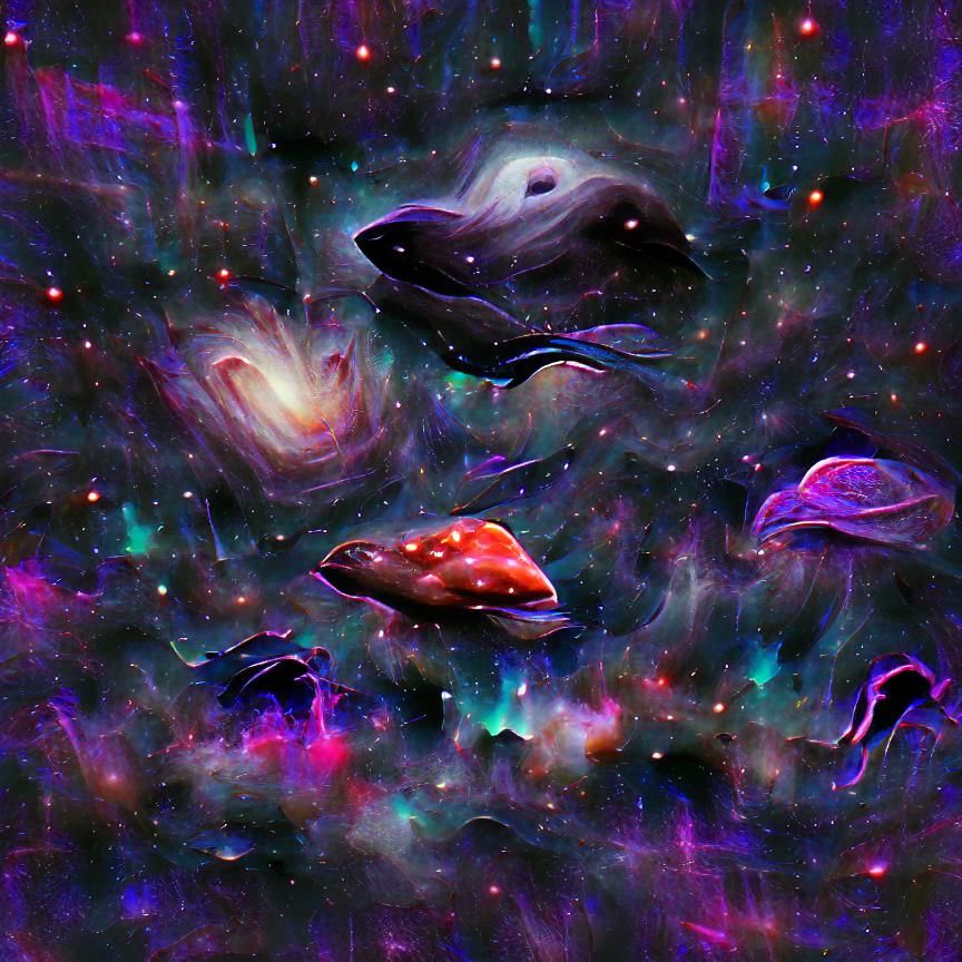 Spectacular Deep Space Digital Art
