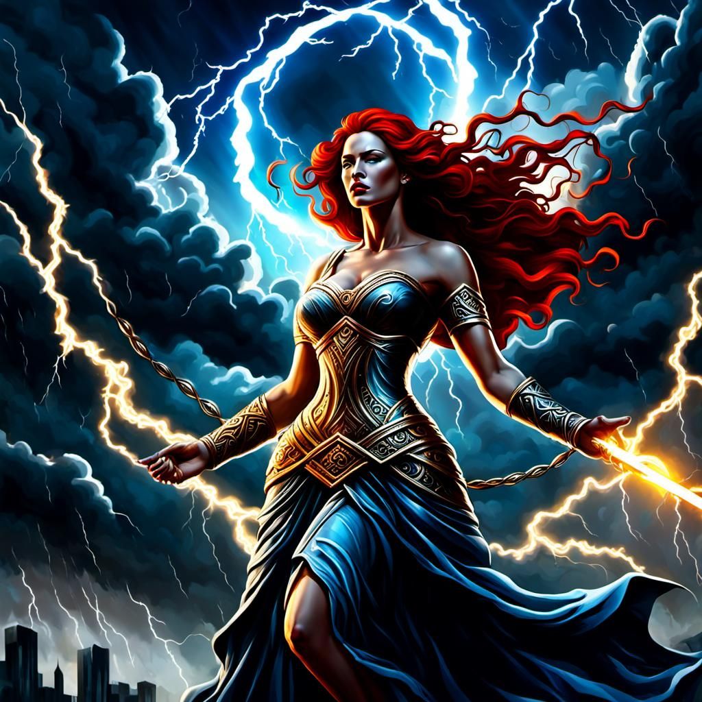 Mother Nature's Wrath: Storms Over Earth in 3D