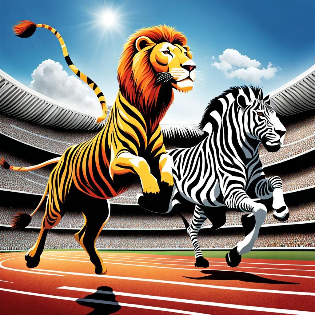 Animal Olympics: Jungle Animals Compete in Paris