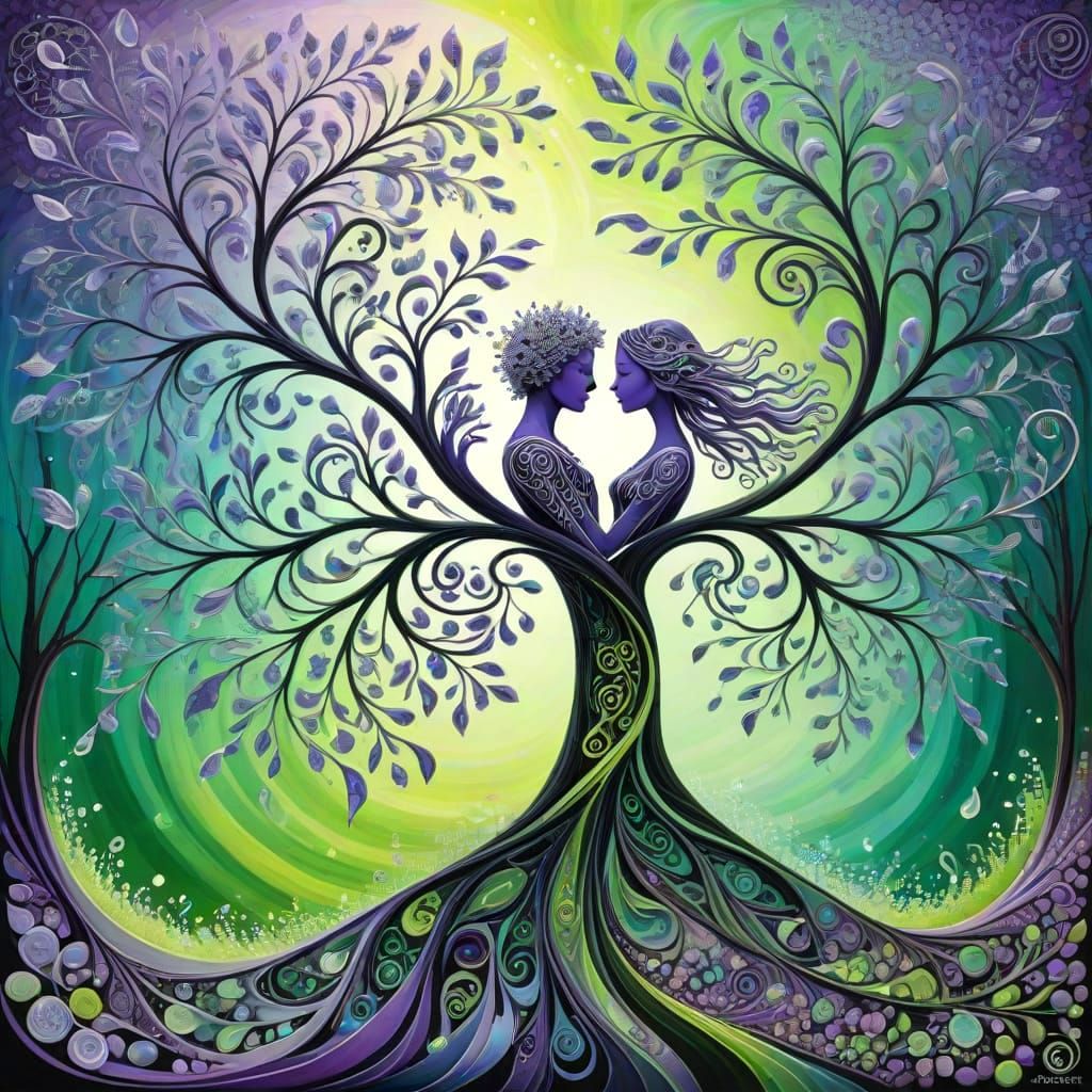 Freundlichkeit - Osho Zen Tarot - Kelch 2, Tarot - Troubadou...