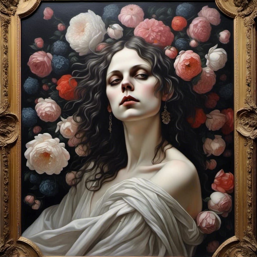 Ethereal Loneliness: A Surrealist Digital Painting