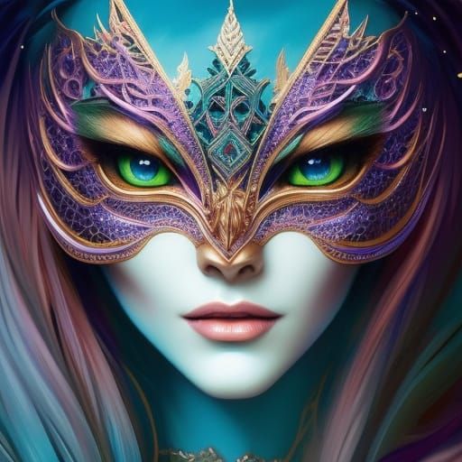 Detailed Tiger Portrait in Hyperrealistic Digital Art