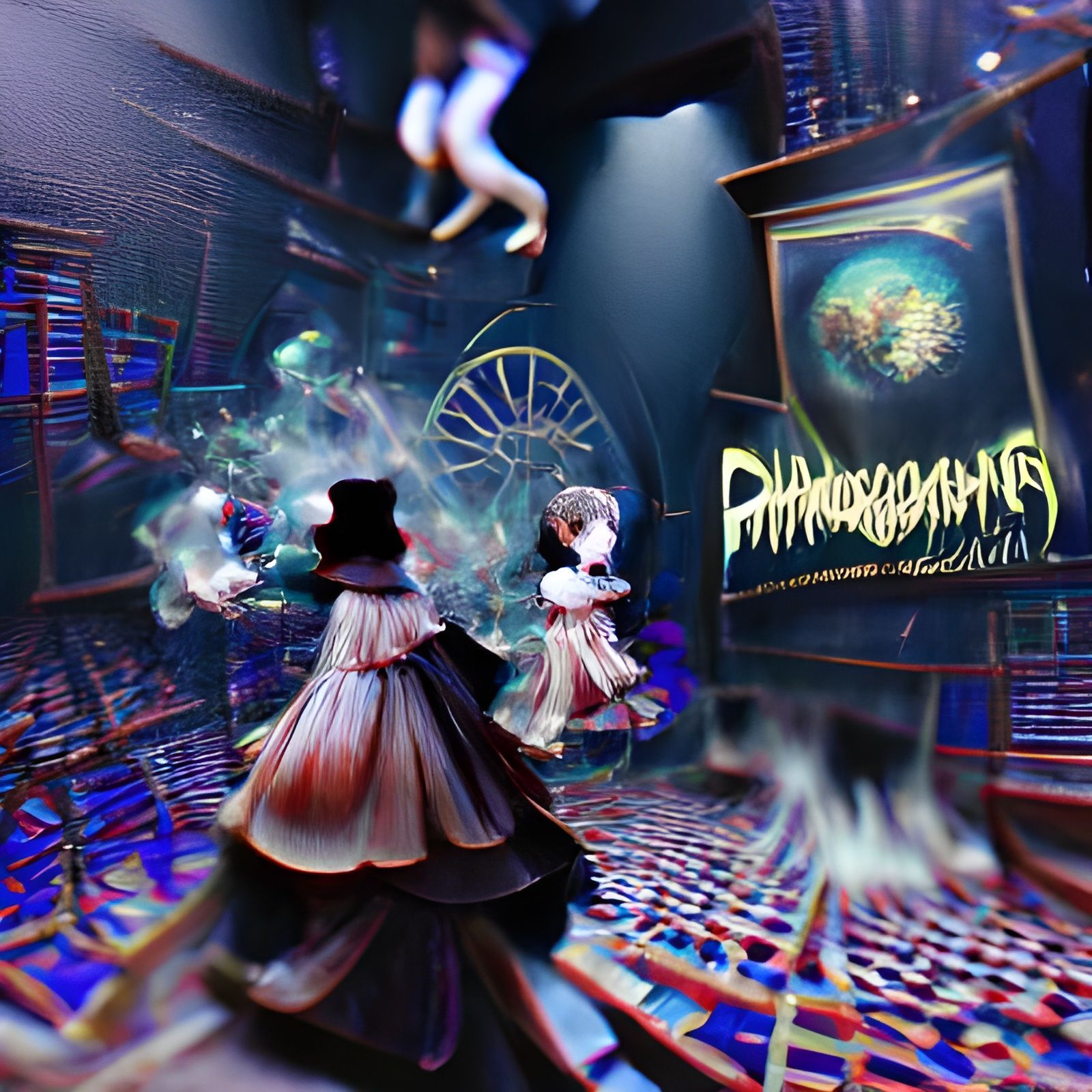 Abstract Colorful Dreamscape