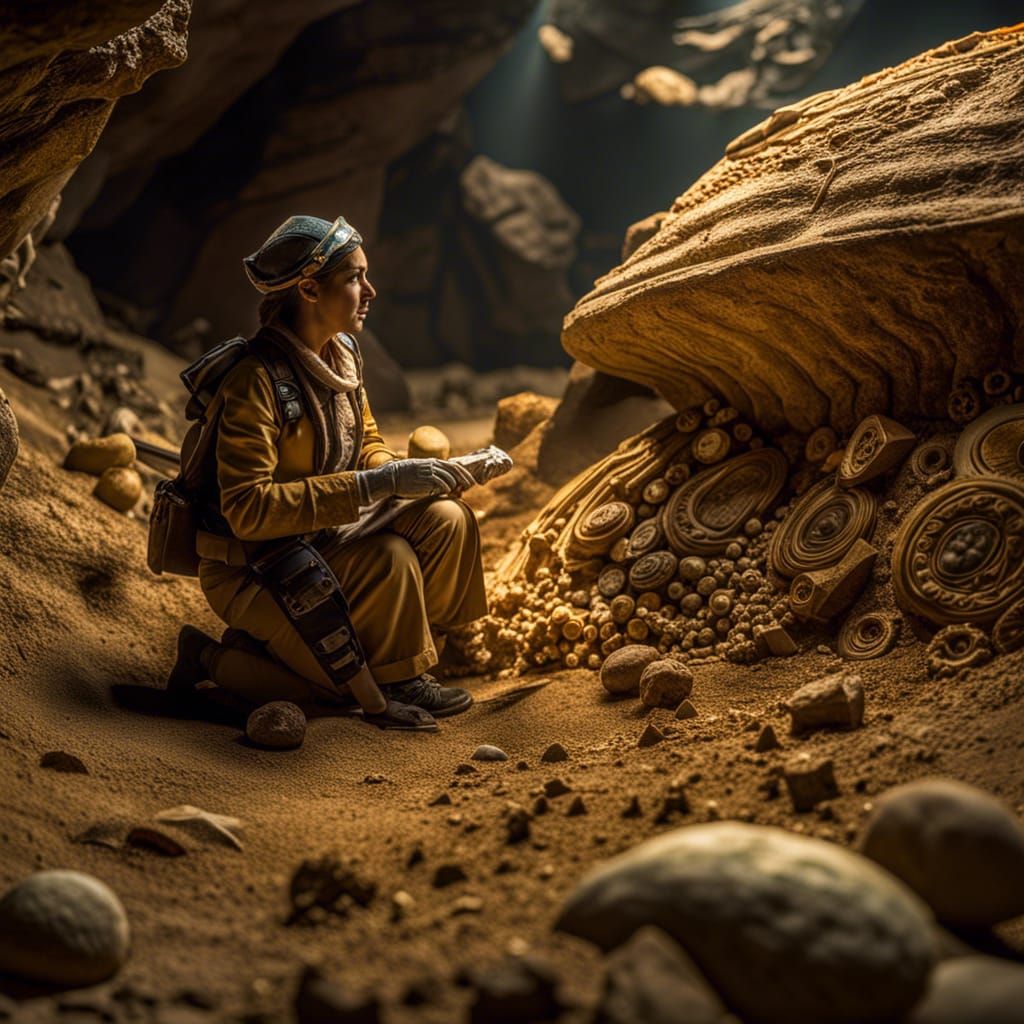 Excavating UFO fossil