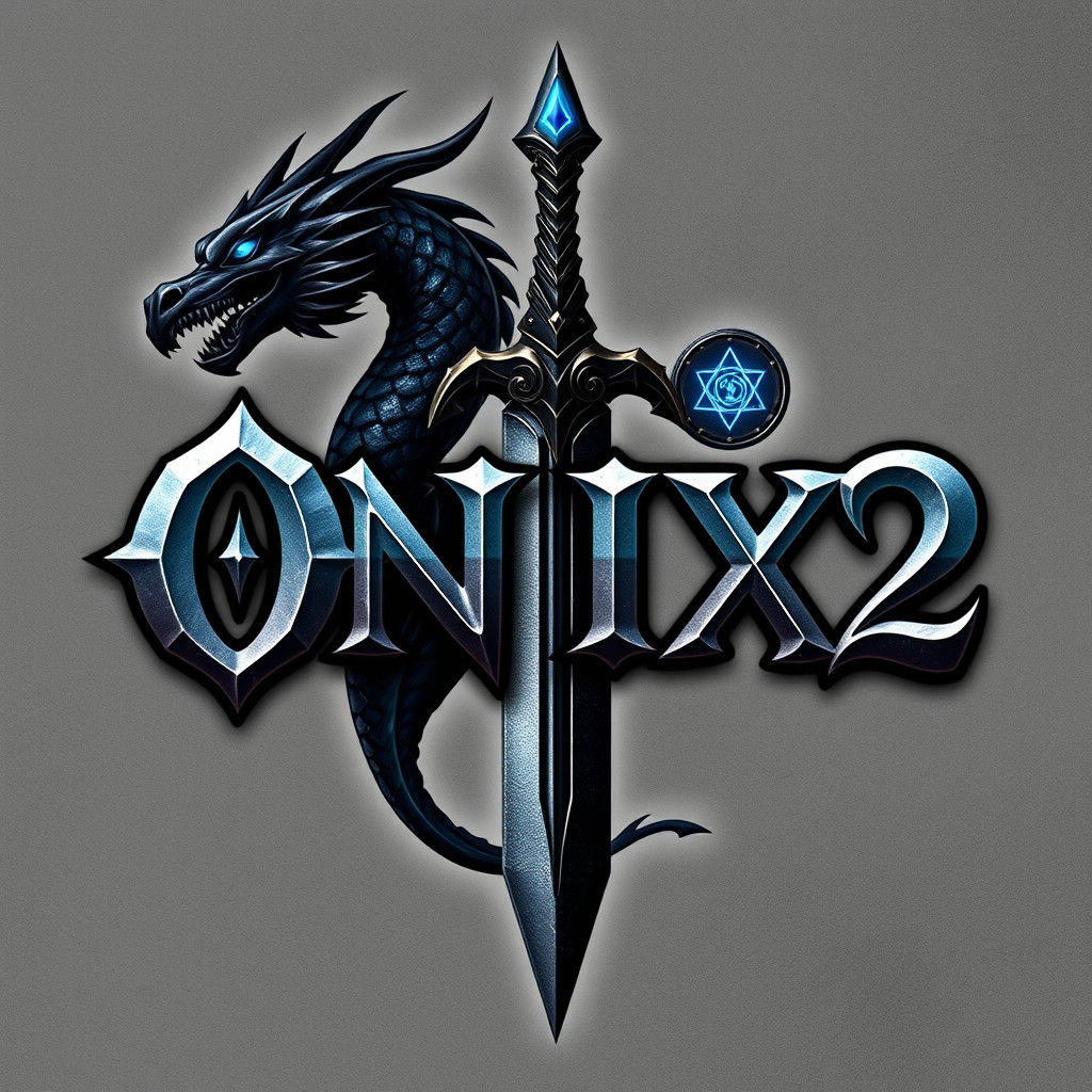 Epic Fantasy Logo for Onix2 Metin2 Server