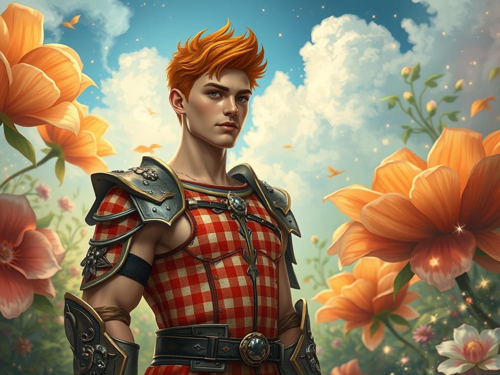 Gingham Ginger Knight