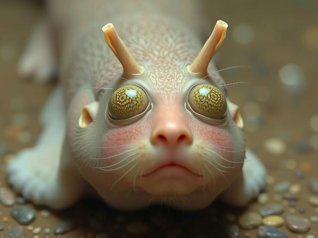 Hyrax with Actor Face in Surrealist Style