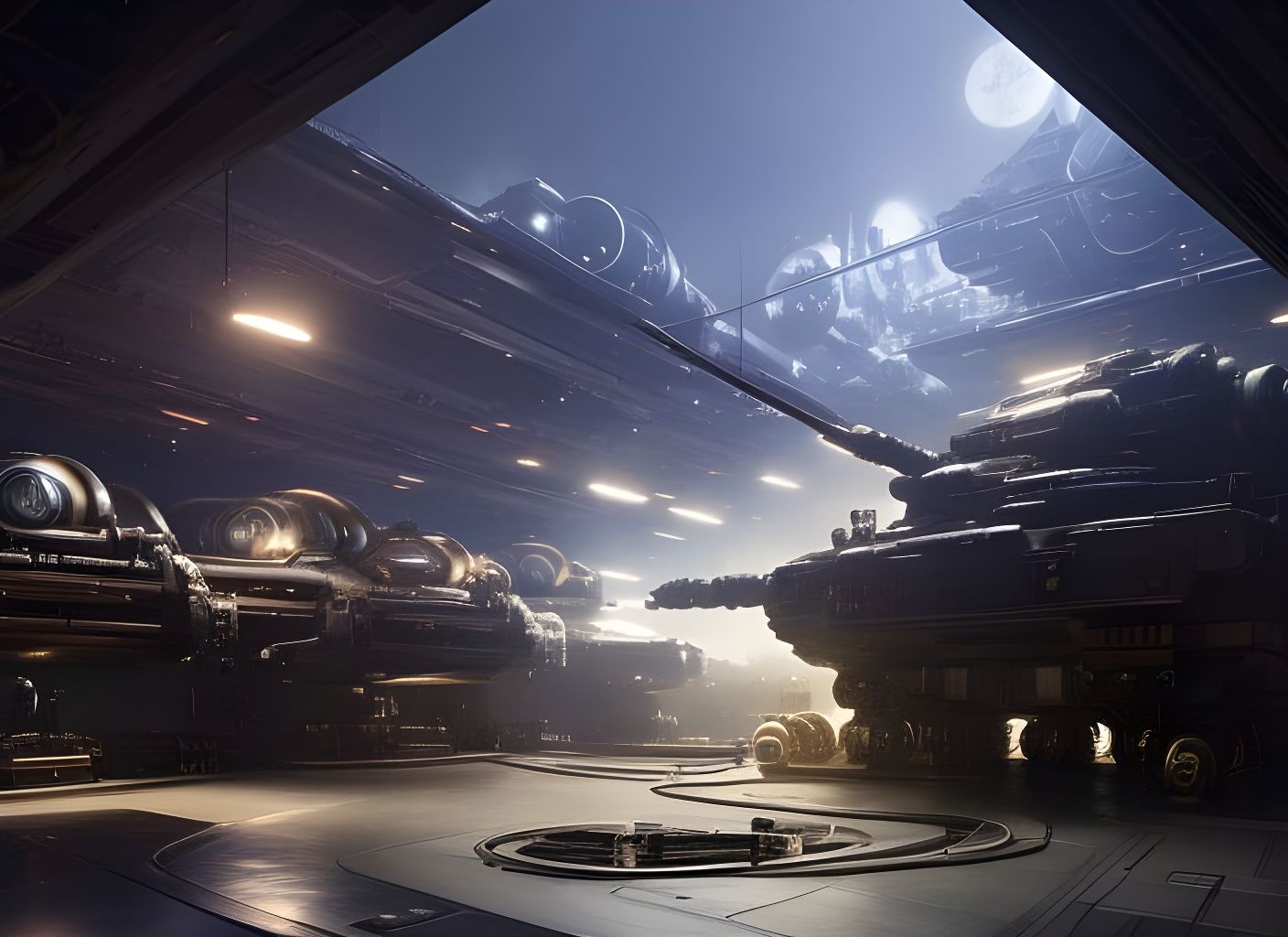 Sinister Sci-Fi Lab with Alien Embryos