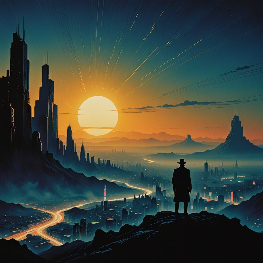 Ethereal Film Noir Album Cover