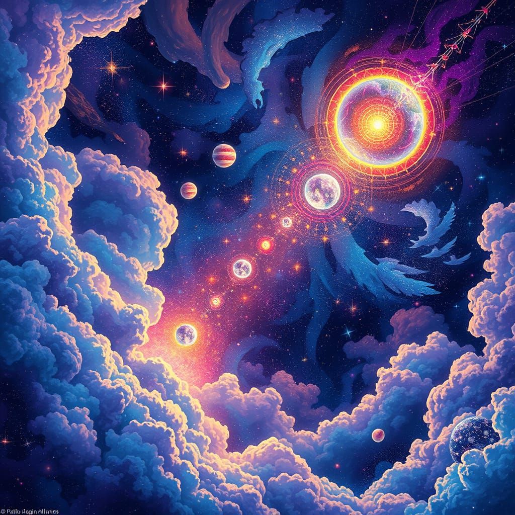 Celestial Kaleidoscope in Cosmic Holographic Style