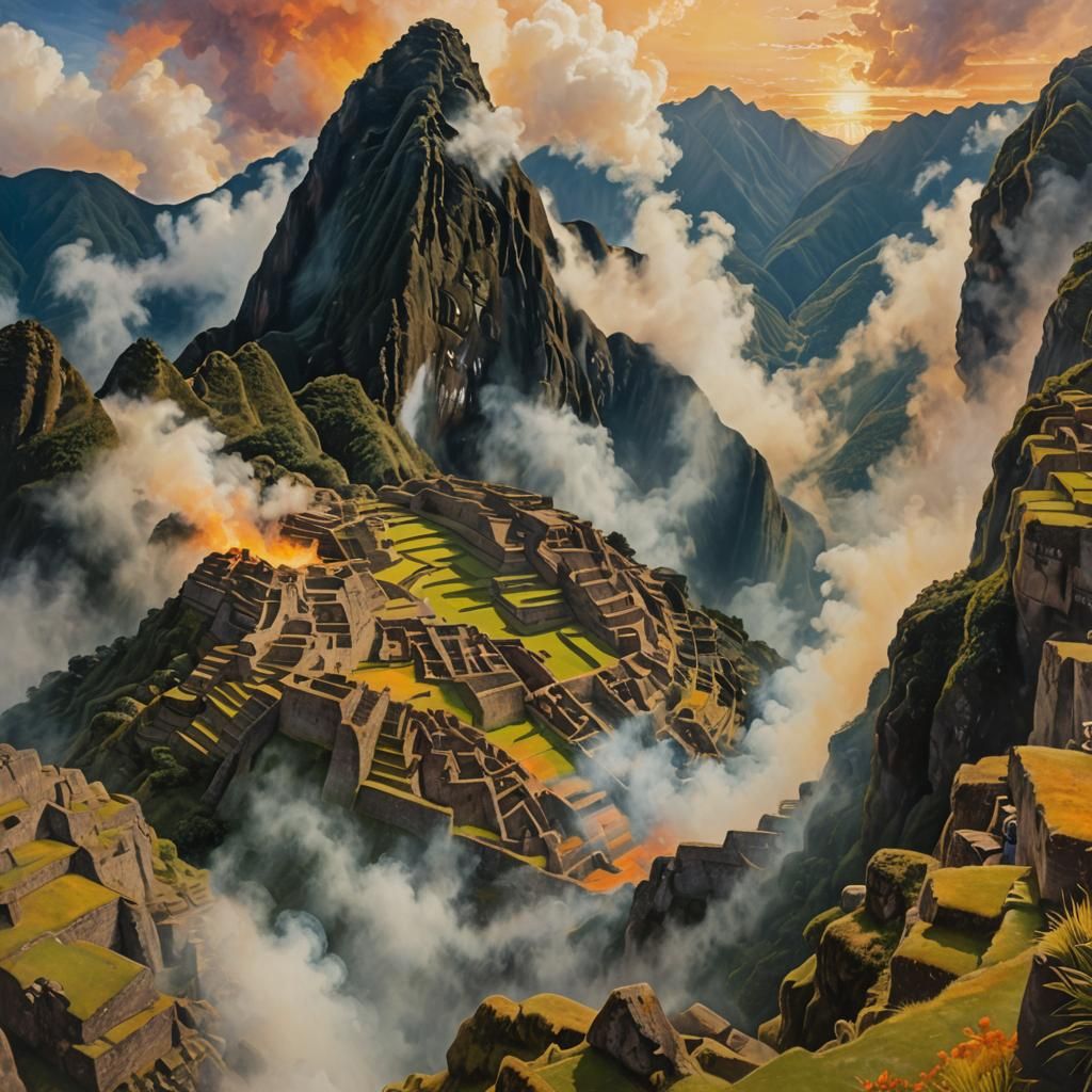 Inca Spirit Manifests at Machu Picchu: Magical Realism