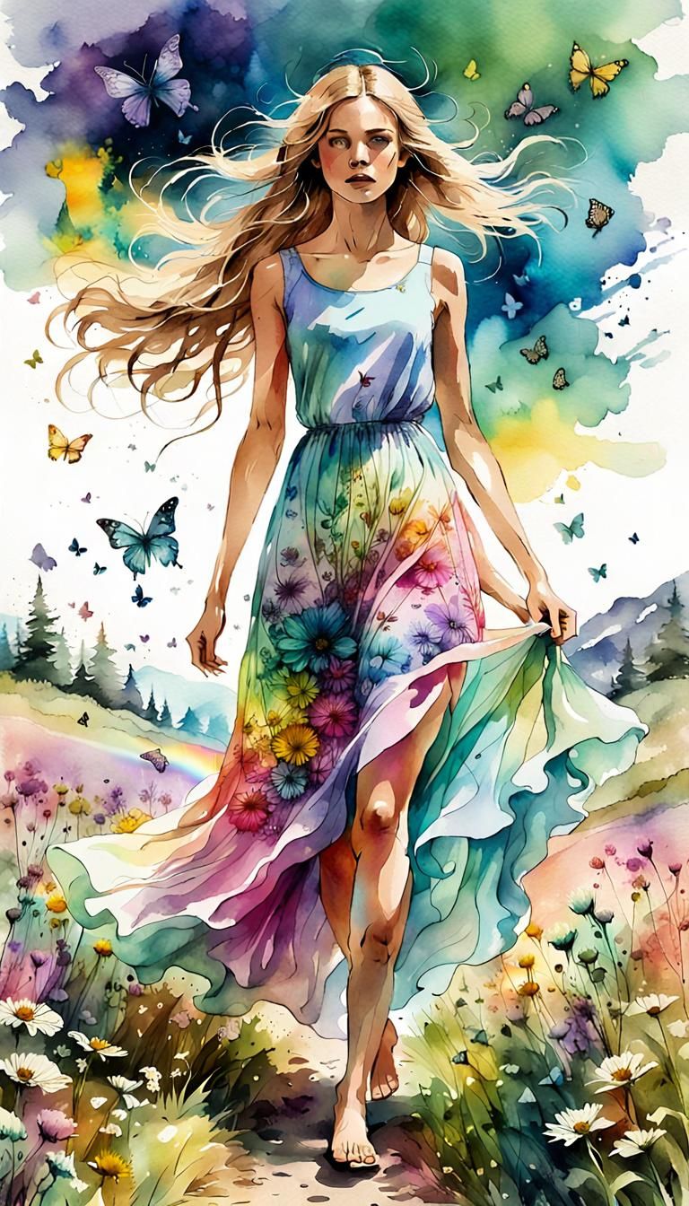 The beauty we see, we see with our Eyes!