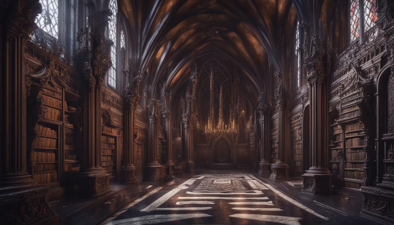 Shadows of the Neo-Gothic Realm : "On the Trail of the Sacred Book".