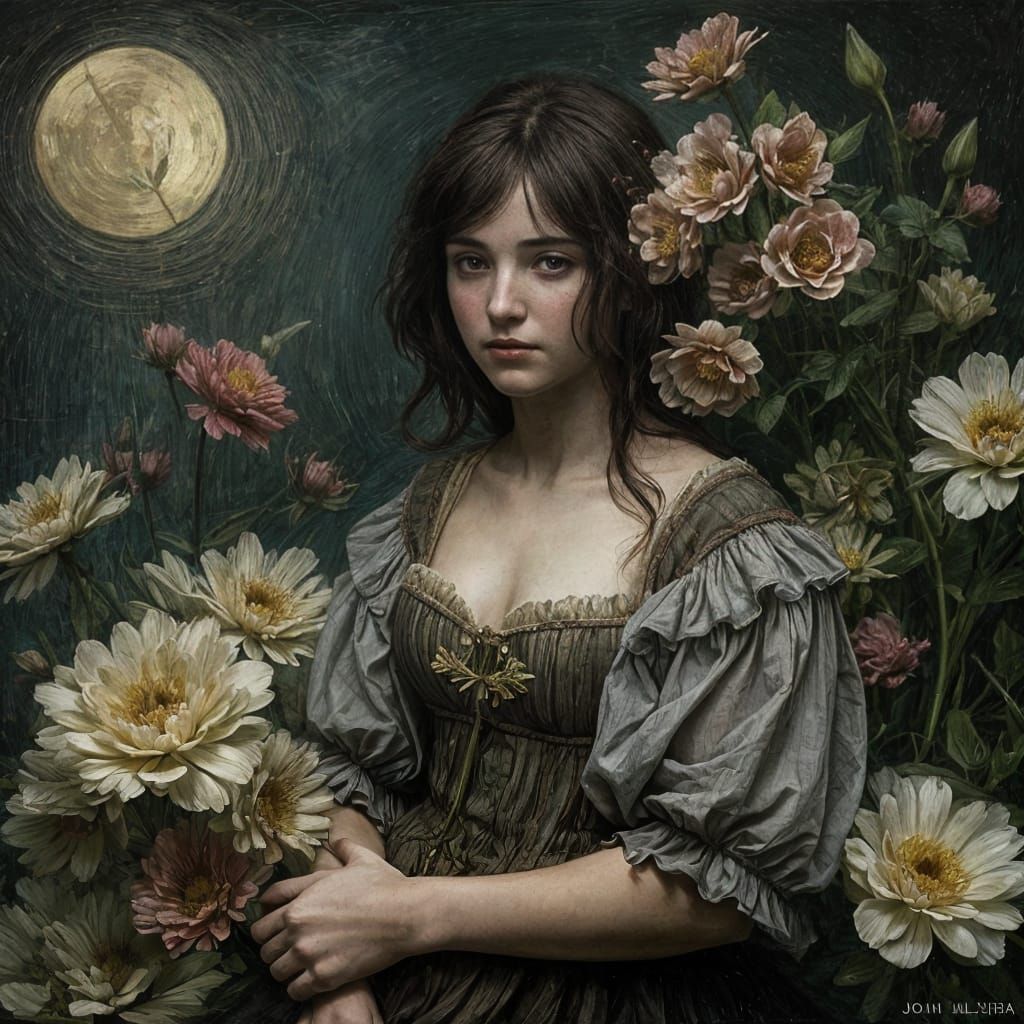 Ophelia's Tragic Demise: A Pre-Raphaelite Painting