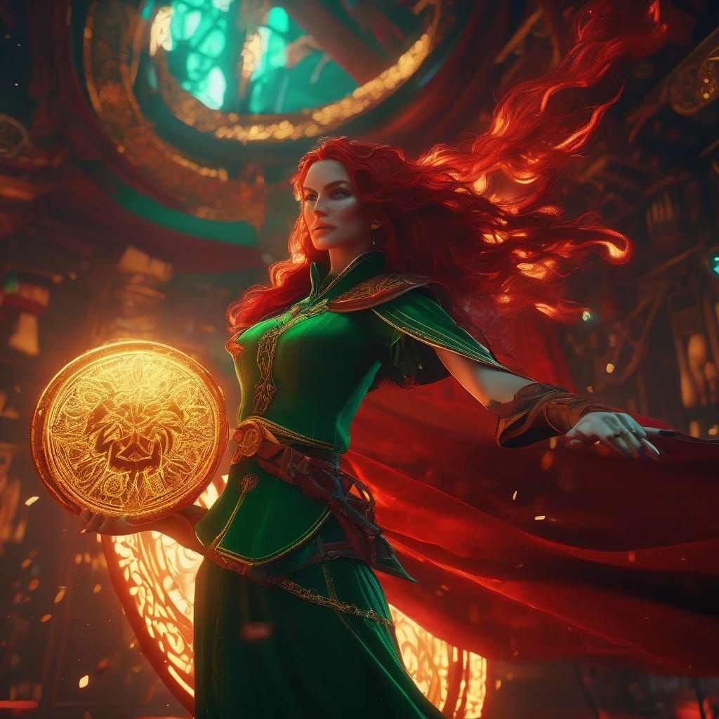 Half-elf Rogue Wizard Pirate Radiates Magical Power