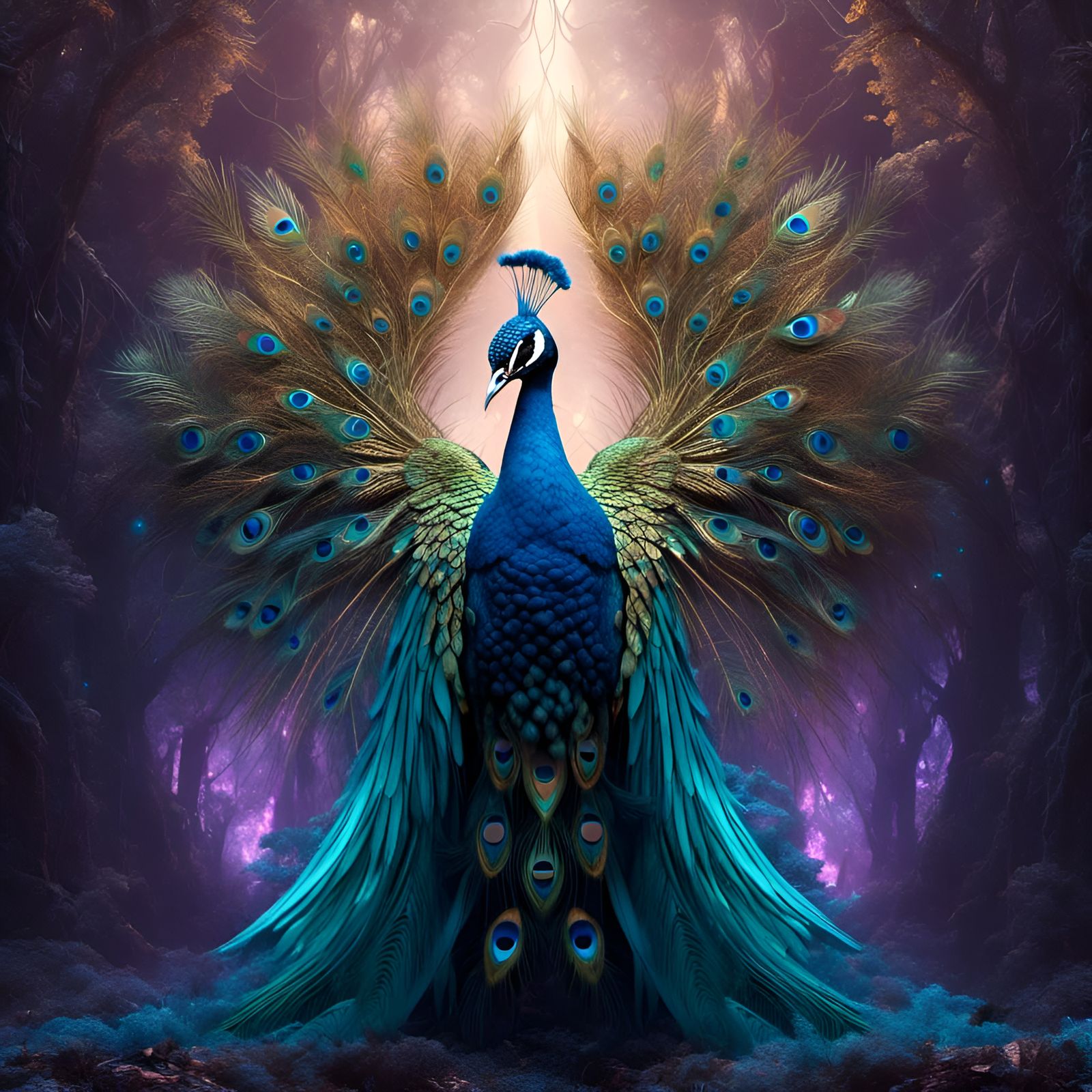 Majestic Peacock