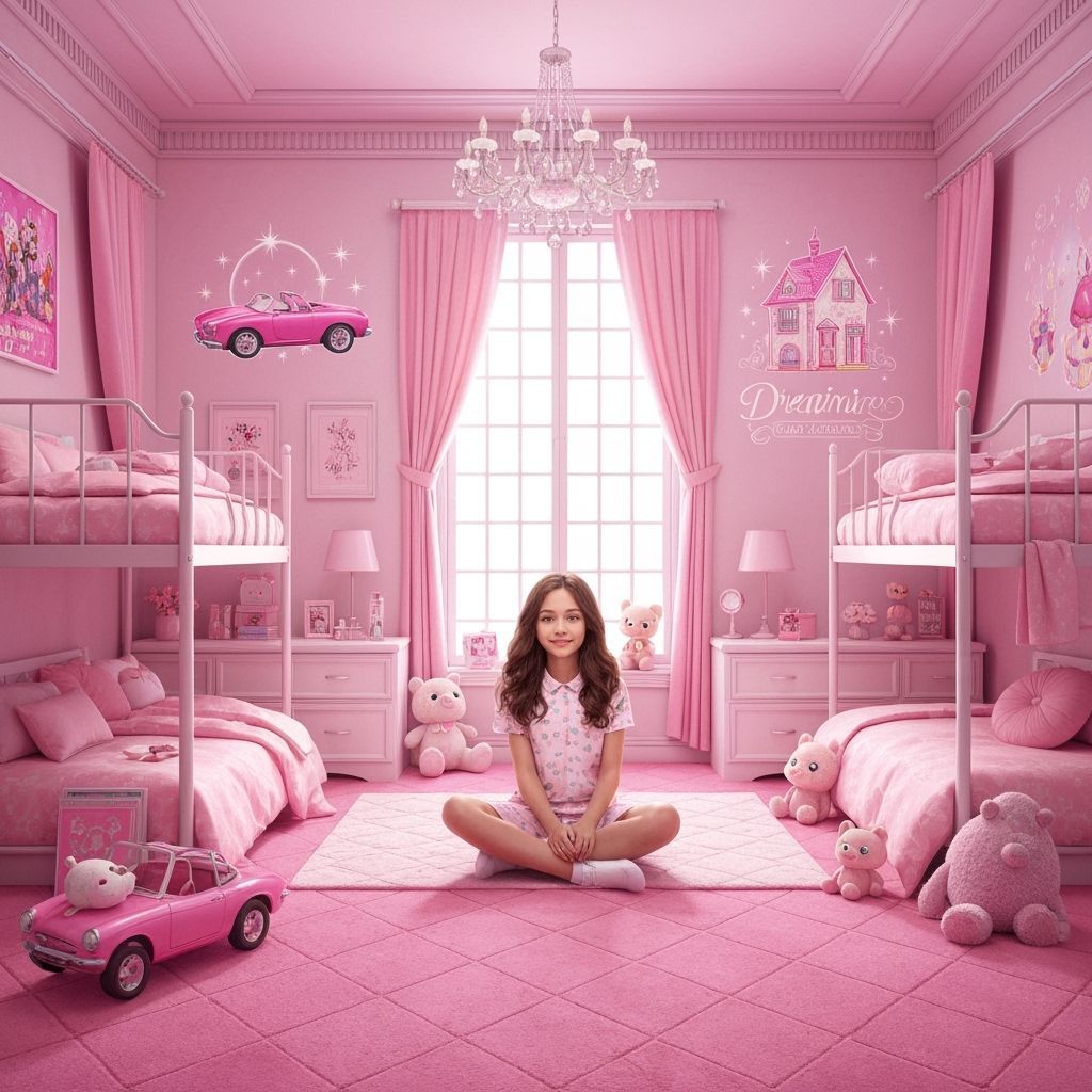 Magical Academy Barbie Dorm in Rutkowski Style