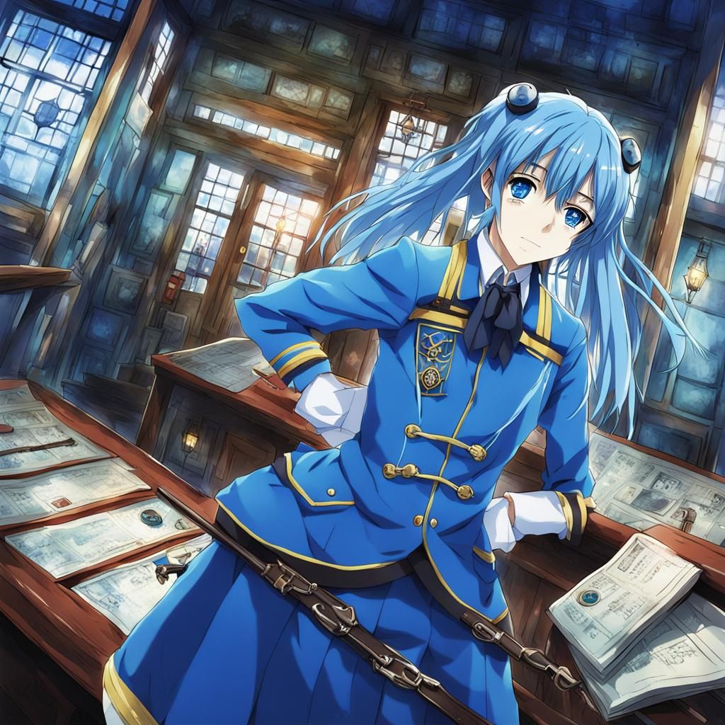 Blue Lock Anime Art: Key Visual Illustration