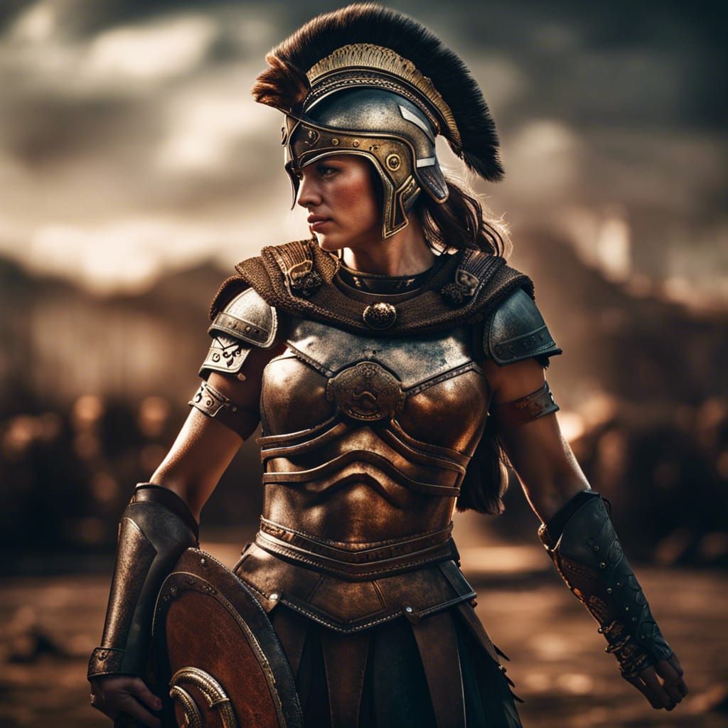 Spartan warrior princess