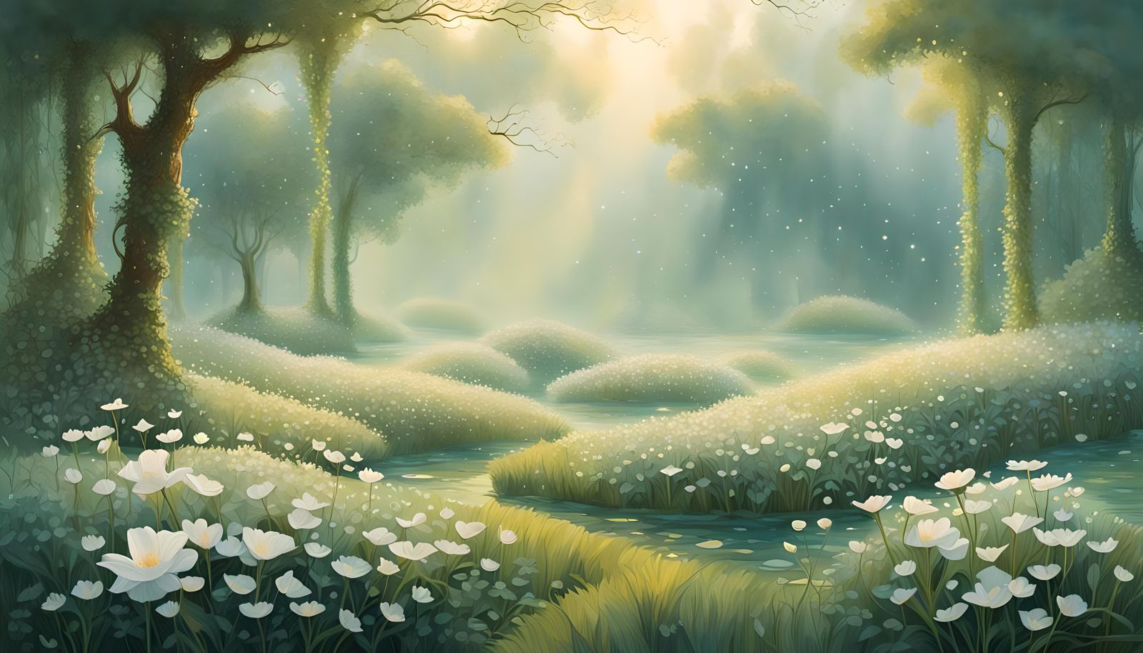 Floral LOVE: A Fantasy Art Photo