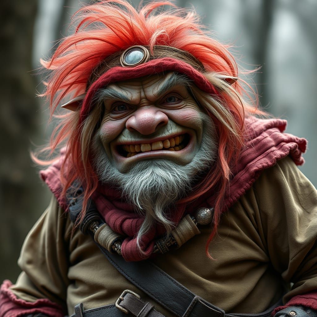 Troll in Disguise: A Humorous Costume Mishap