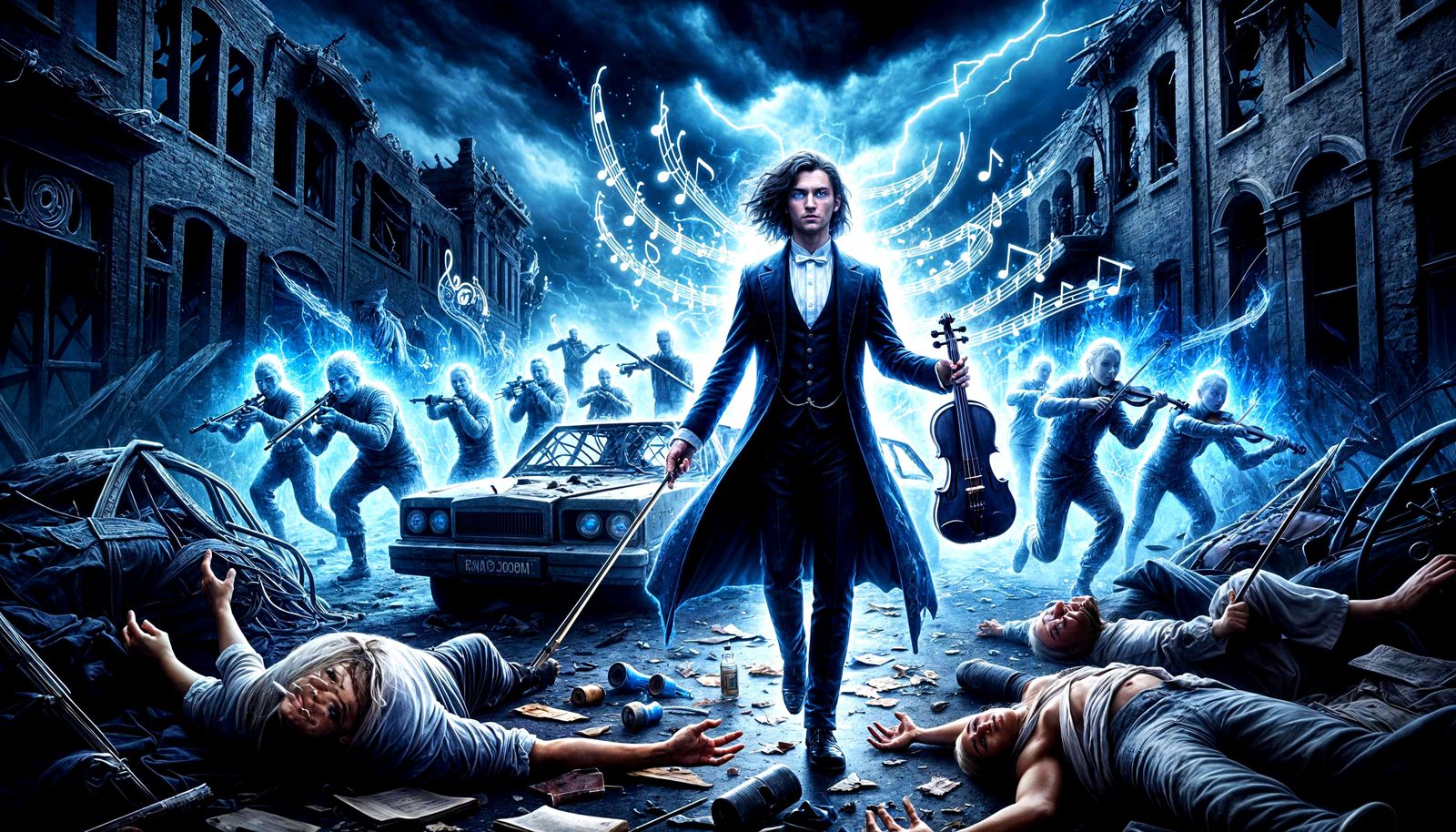 SCP-10K, The Hargreeves Boys; Codename: Ghost Violin