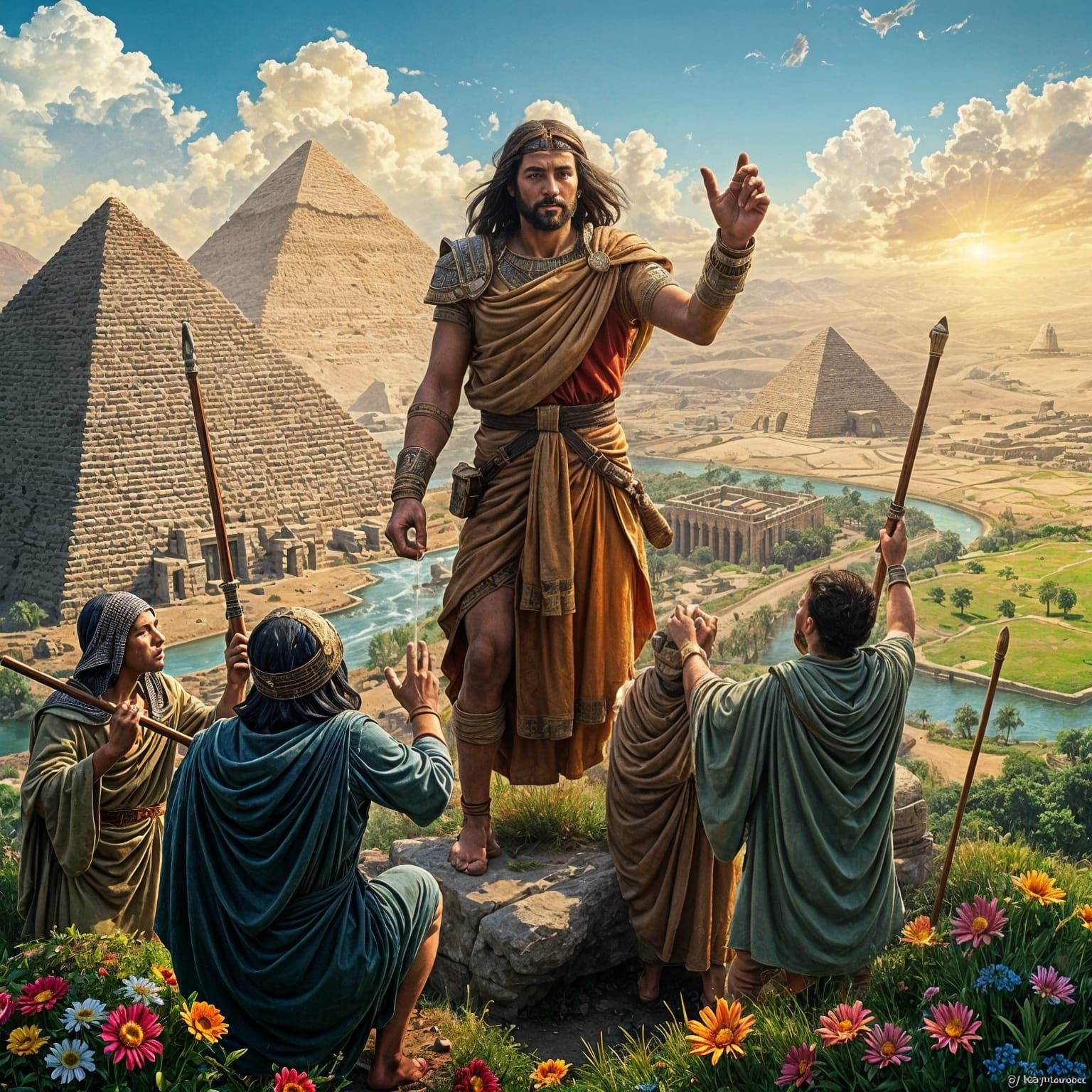 God's Divine Rescue in a Land of Plenty