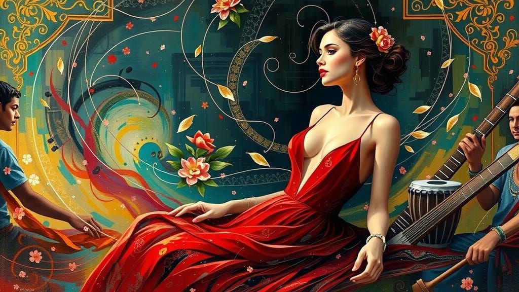 A vibrant symphony of sound and color