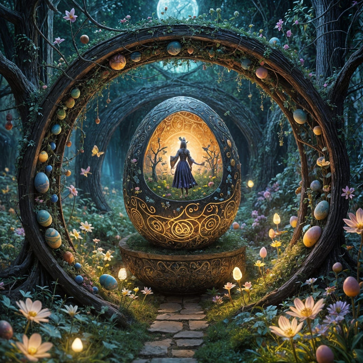 Eggening Easterwards