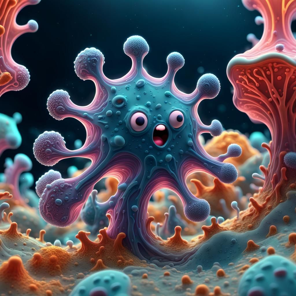 Scared Amoeba