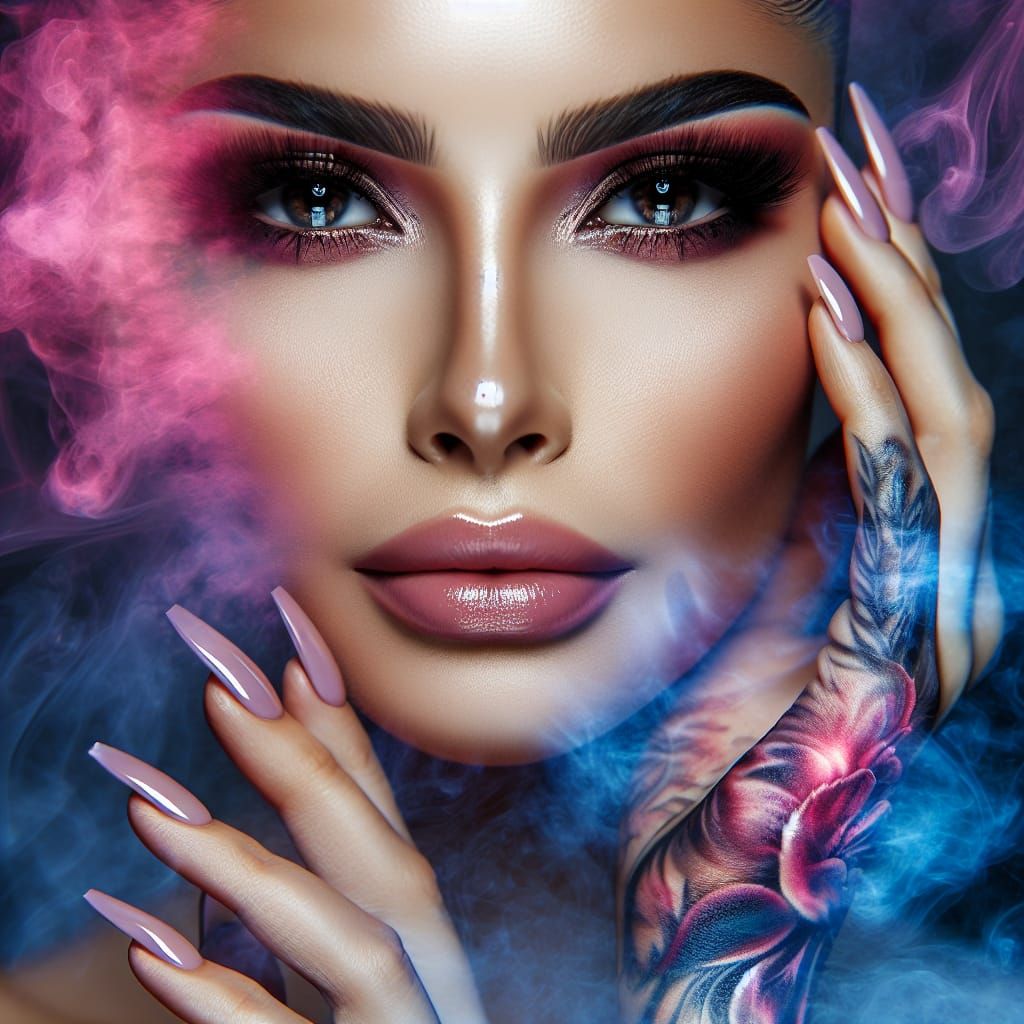 shes beautiful and an illusion