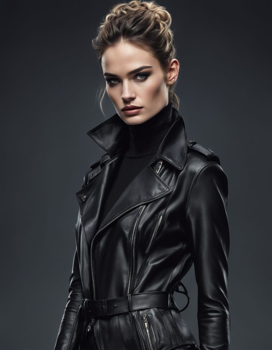 Cyberpunk Rockstar Model with Ultrarealistic Detail