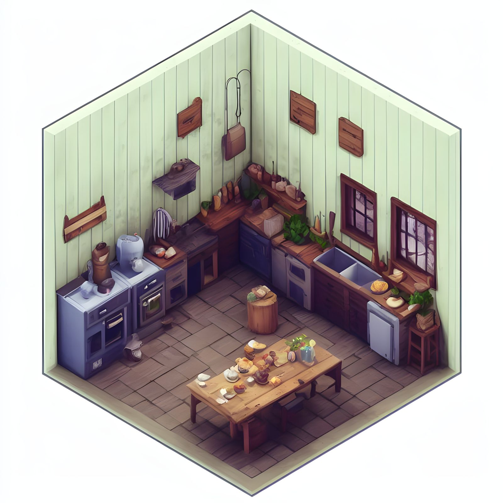 Rustic Farmhouse Kitchen