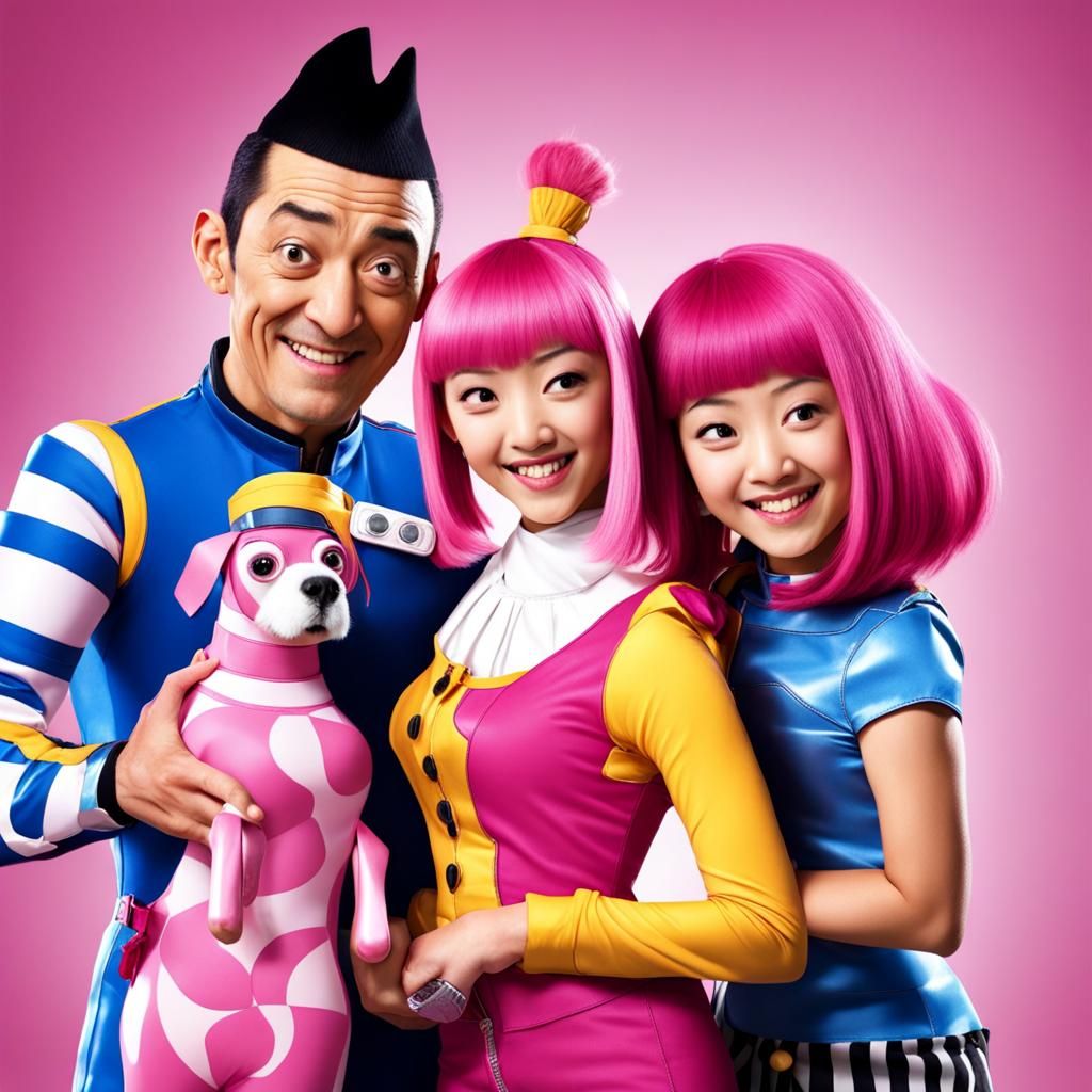 Lazy Town Stephanie AI Image