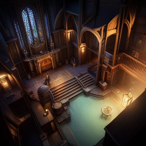 Dark Fantasy Concept Art in 8k Resolution