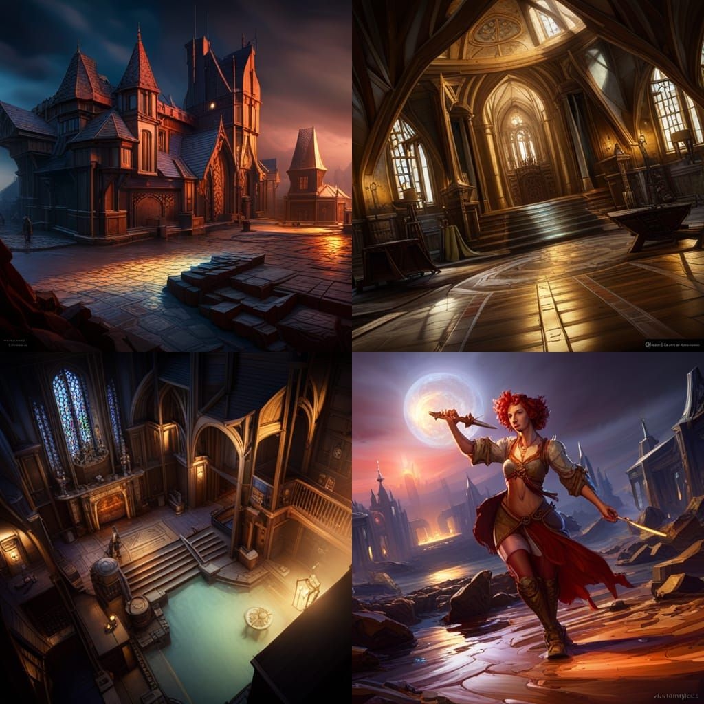 Dark Fantasy Concept Art in 8K Resolution