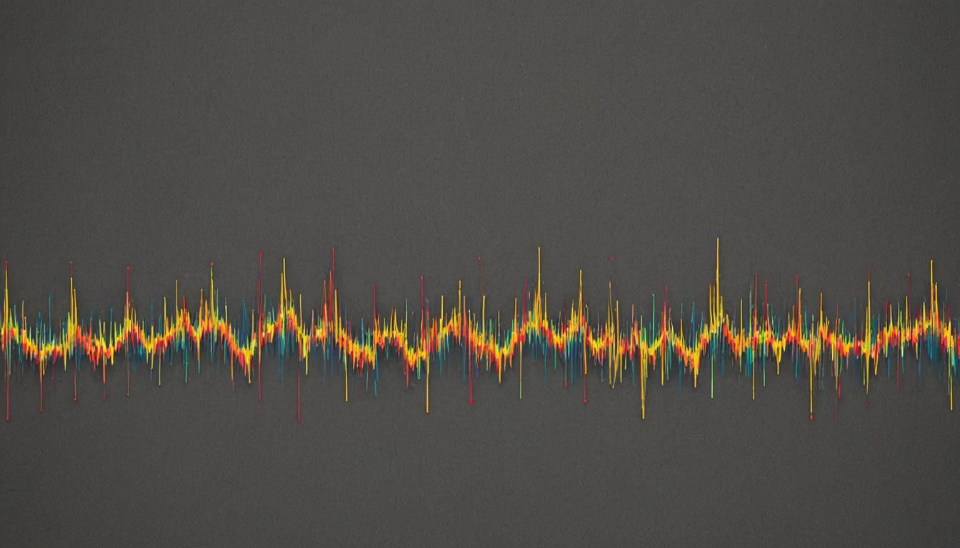 Abstract Colorful Wave