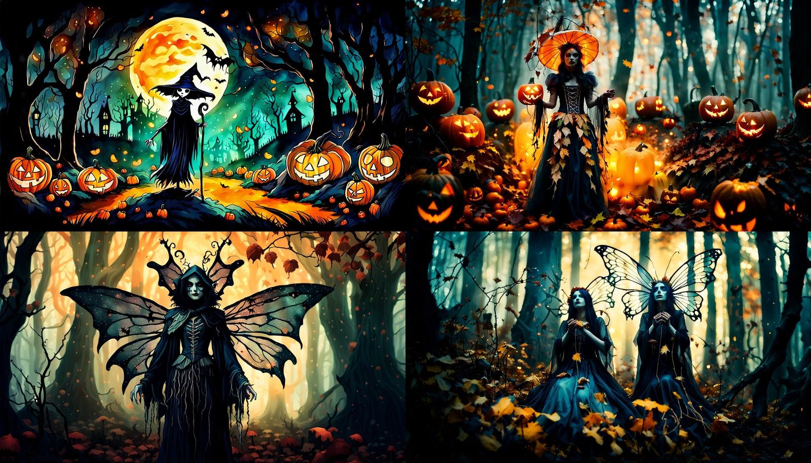 Halloween with Scary Necro Cosplay by Fairy Folk