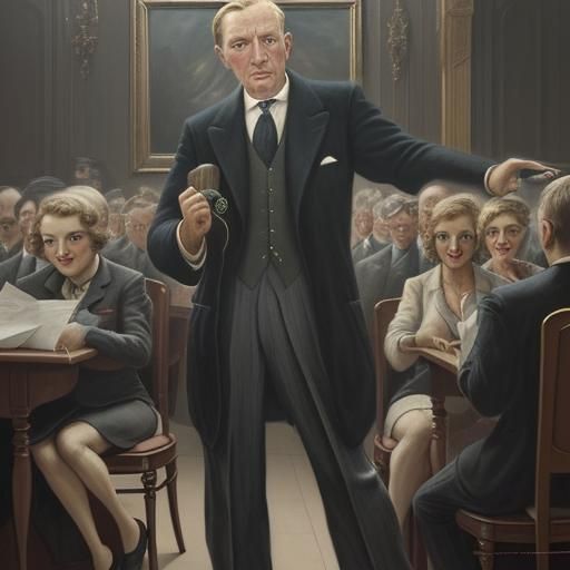 public class FamousPainting { The Impostor (1931) Jean Hugo
} - This defines a public class named FamousPainting. The pu...