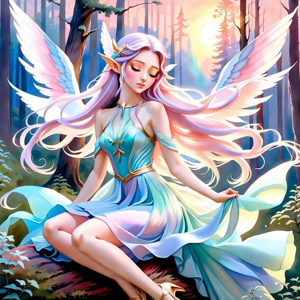 Magical Pastel Fairy