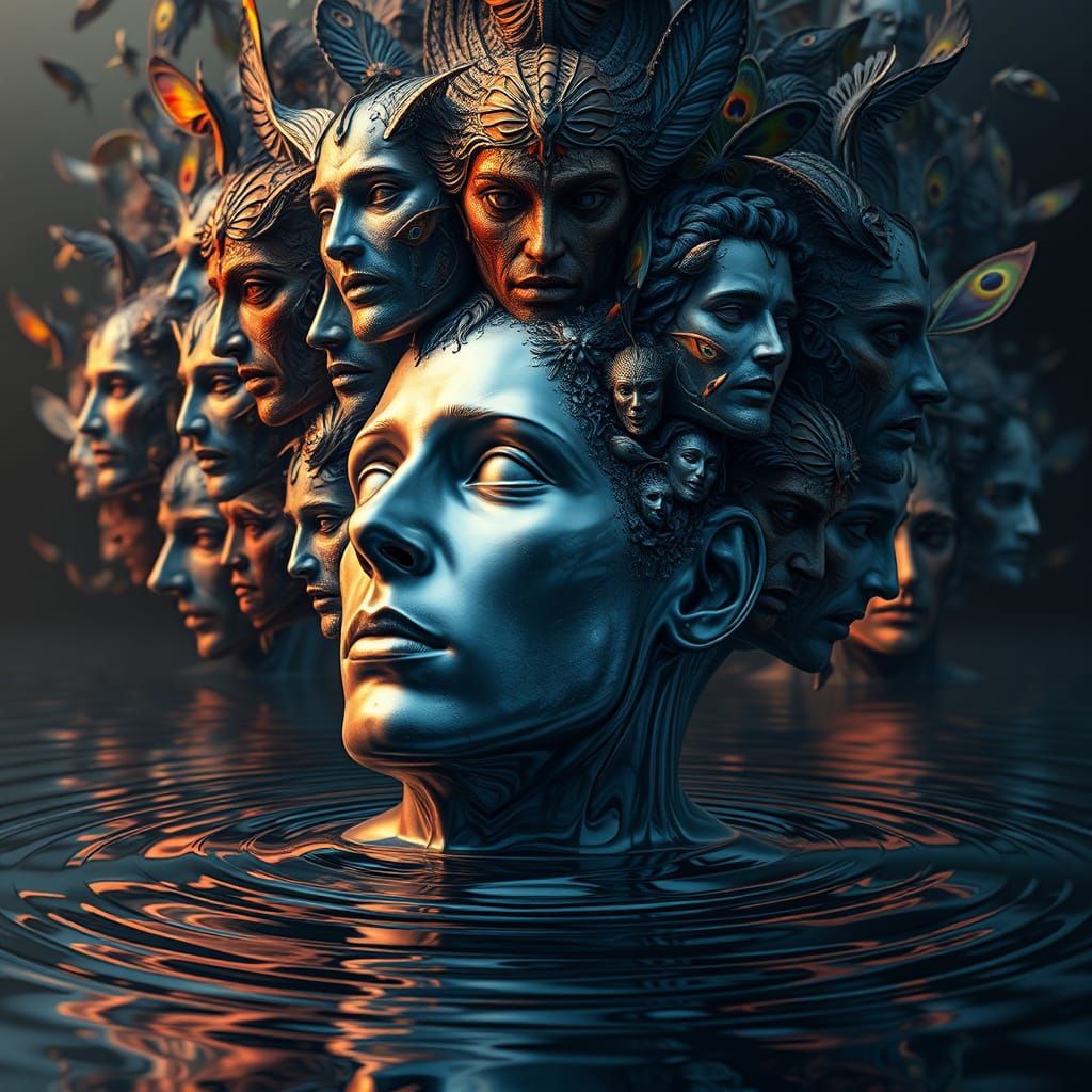Mindscape of Emotions: Digital Concept Art