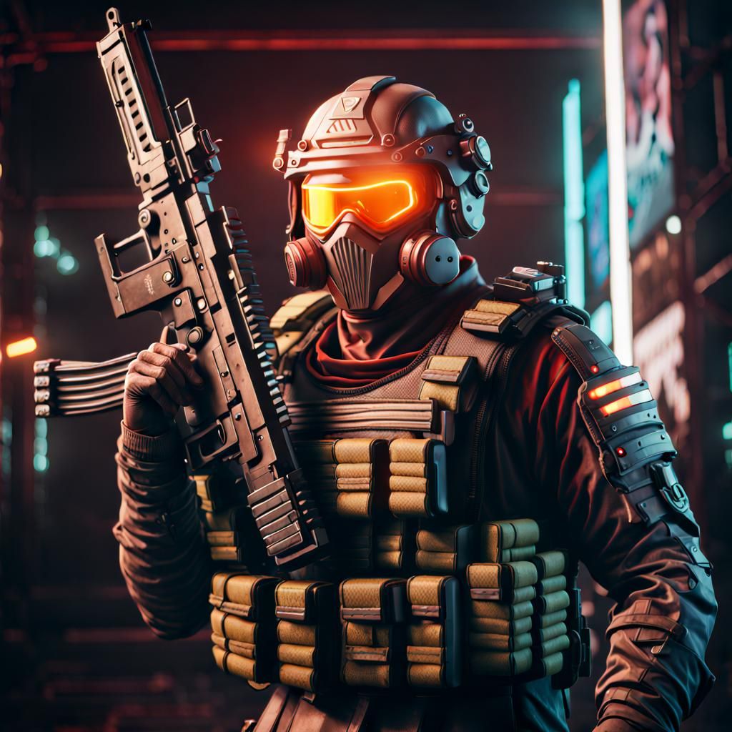 Juggernaut in Heist Escape Scene: Matte Painting