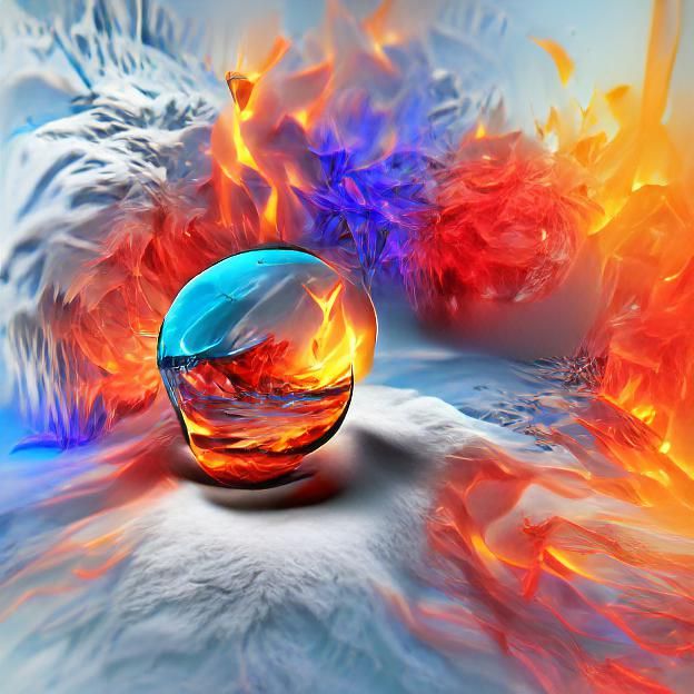 Spectacular Dance of Fire and Ice