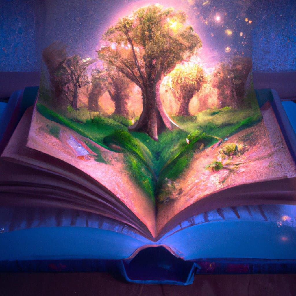Holographic Forest Emerging from Open Book