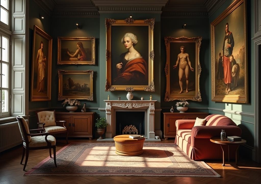 Baroque Art Gallery in Ultra High Definition