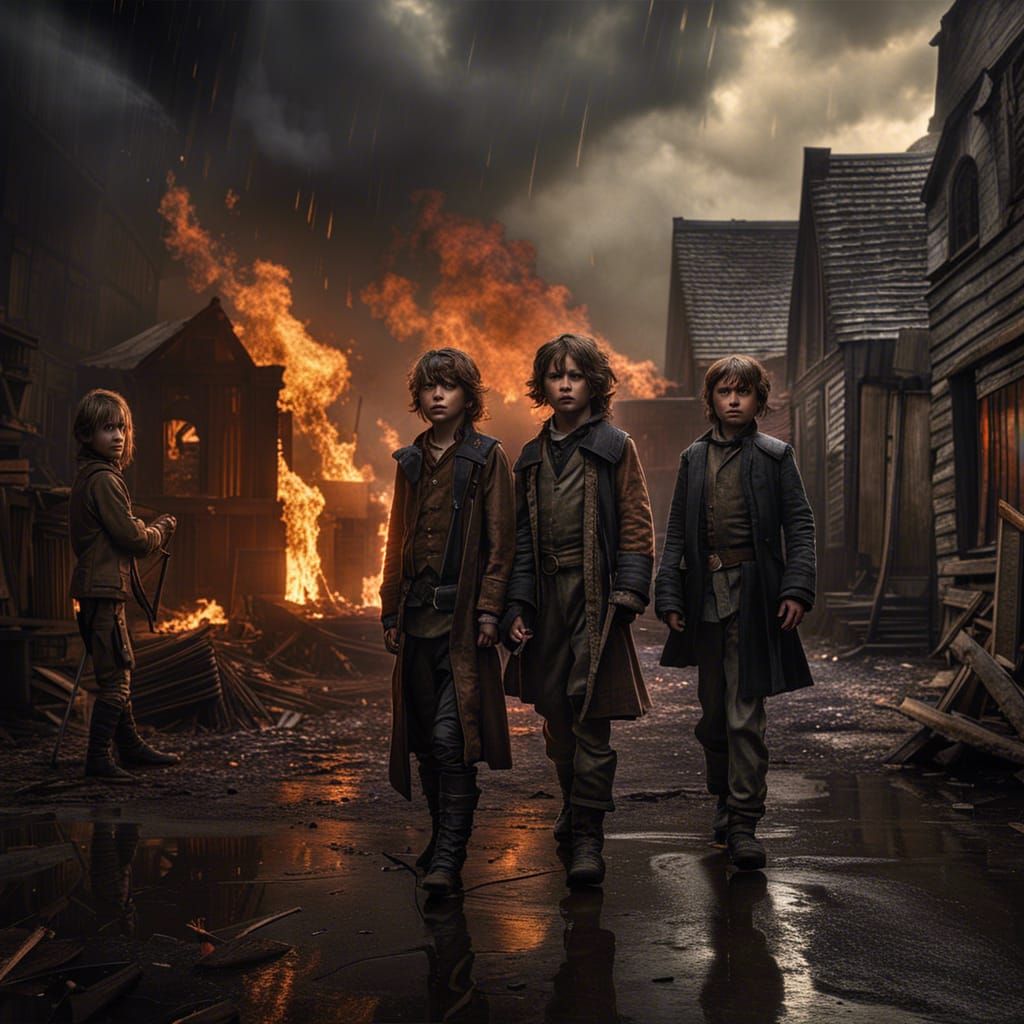 Chaotic Children: Fire, Earth, and Thunder