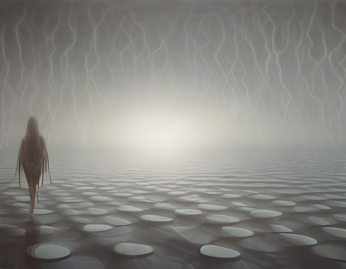 Exploding Infinity Pool at the Edge of the Universe