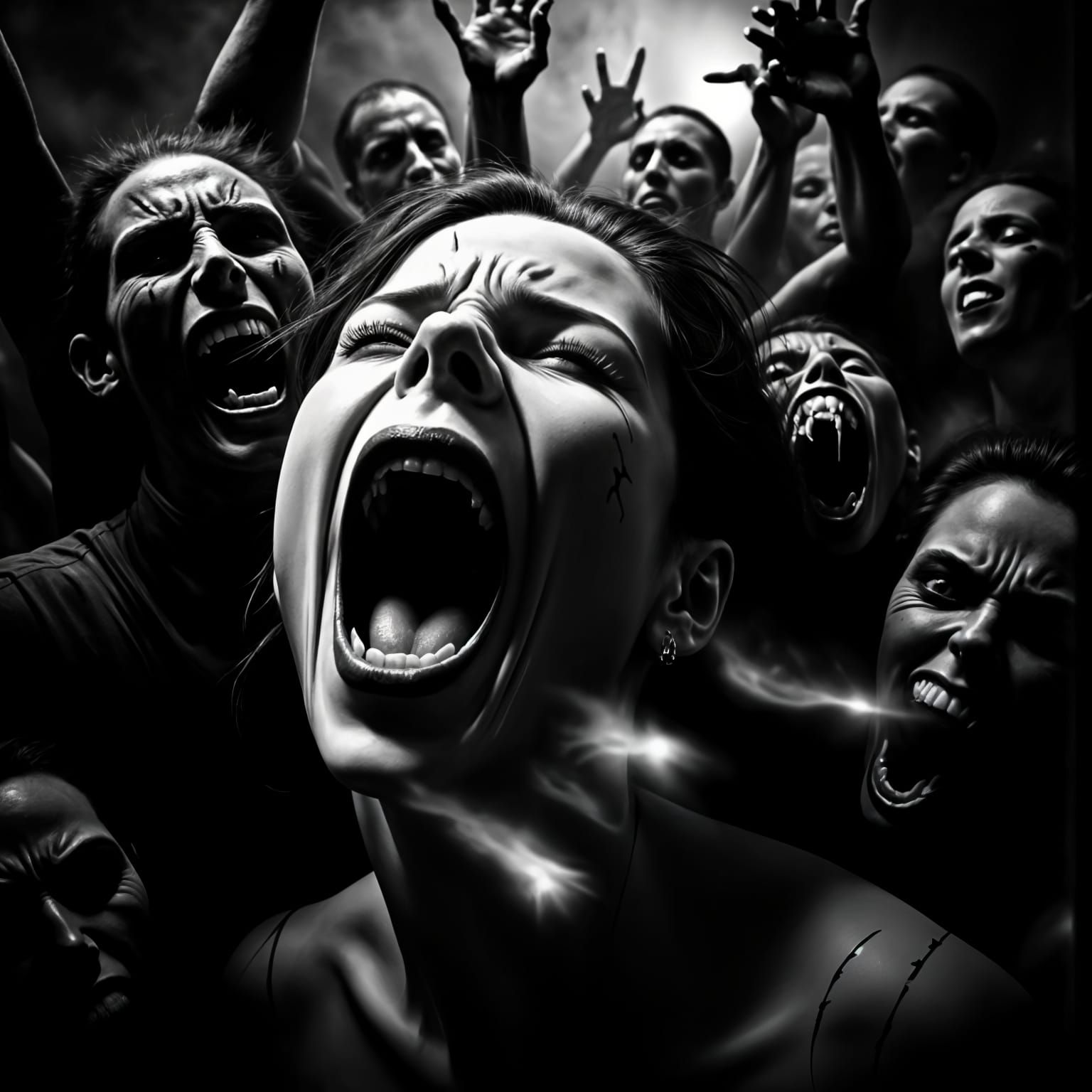 Darkness Consumes a Screaming Soul