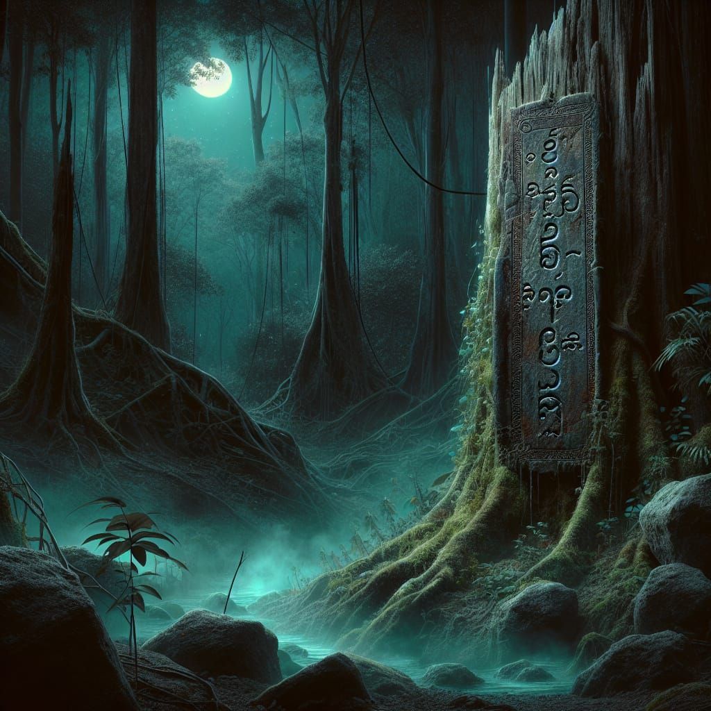 Burmese Forest Gothic Horror Photography